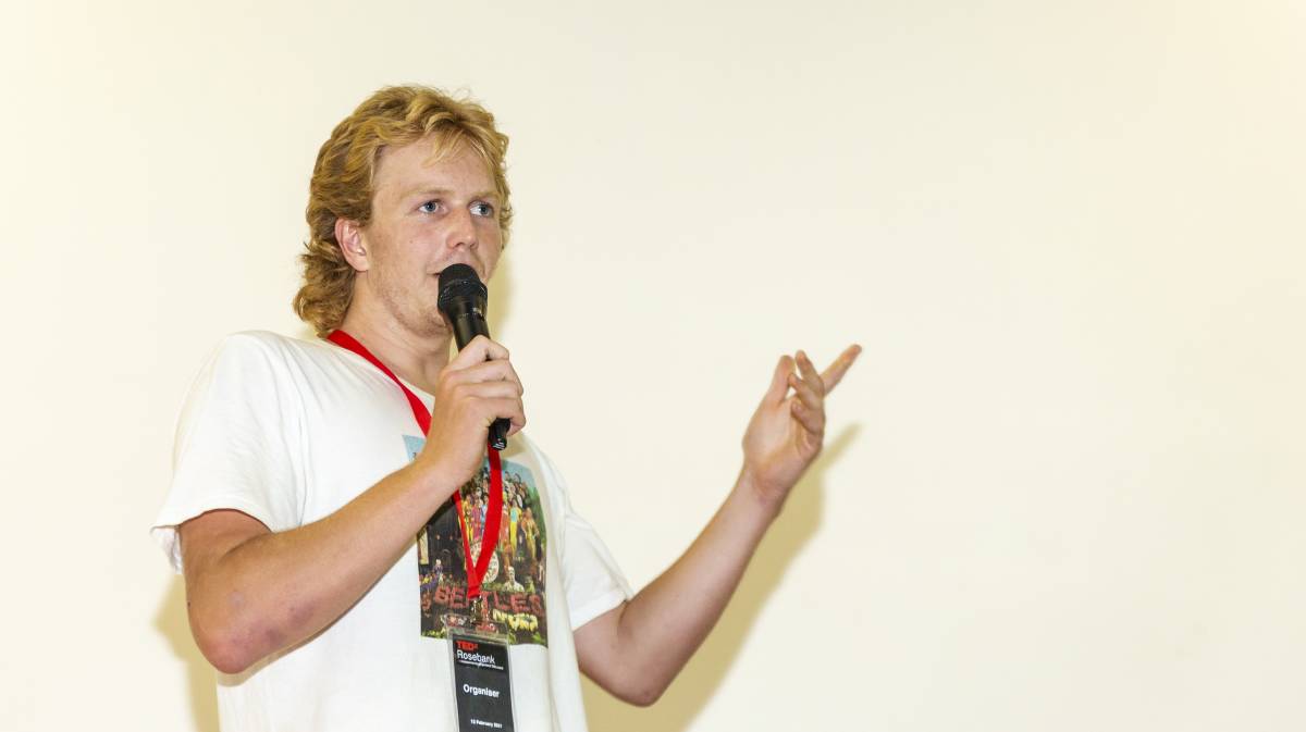 Zac Zinn speaking